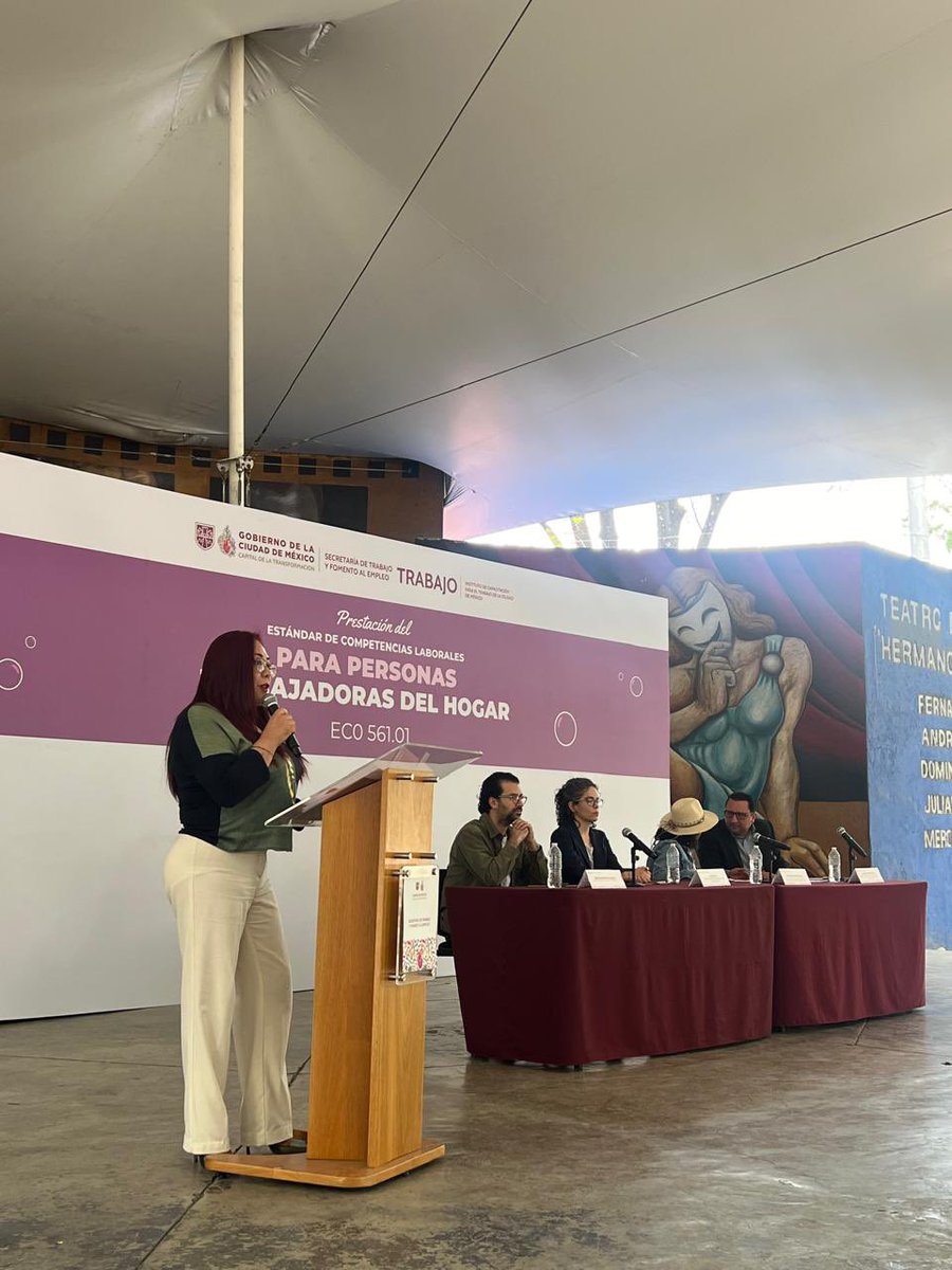G_RamosSotelo's tweet photo. El día de ayer, en la Alcaldía Benito Juarez, se presentó el Estándar de Competencia para personas trabajadoras del hogar. 📚

Más de 2 millones de personas en México son trabajadoras del hogar y el 90 % son mujeres (ENOE 2024), por lo que el Estándar de Competencia EC0561.01, “Prestación de servicios de limpieza en el hogar en el marco del Sistema de Cuidados”, es una herramienta que certifica las habilidades y conocimientos de quienes realizan este trabajo. ✅️