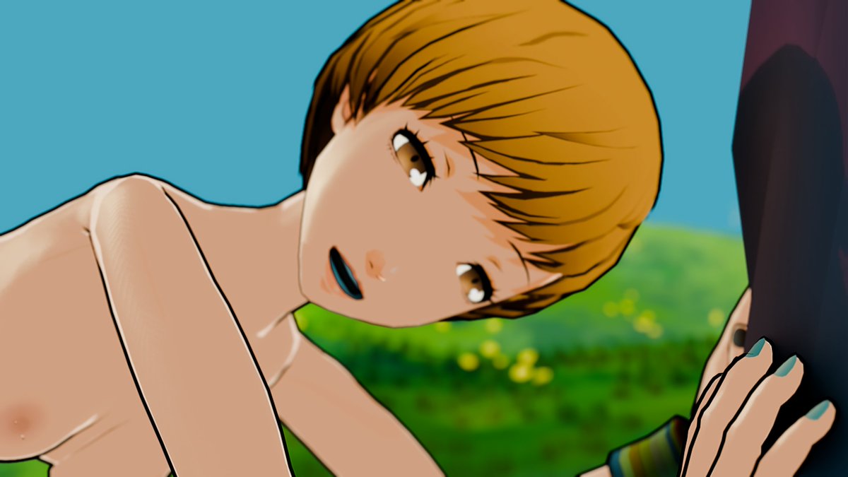 workinganalytix's tweet photo. Chie commission about halfway done I would say, working on the spicier parts next https://t.co/x2dvNoCj0x