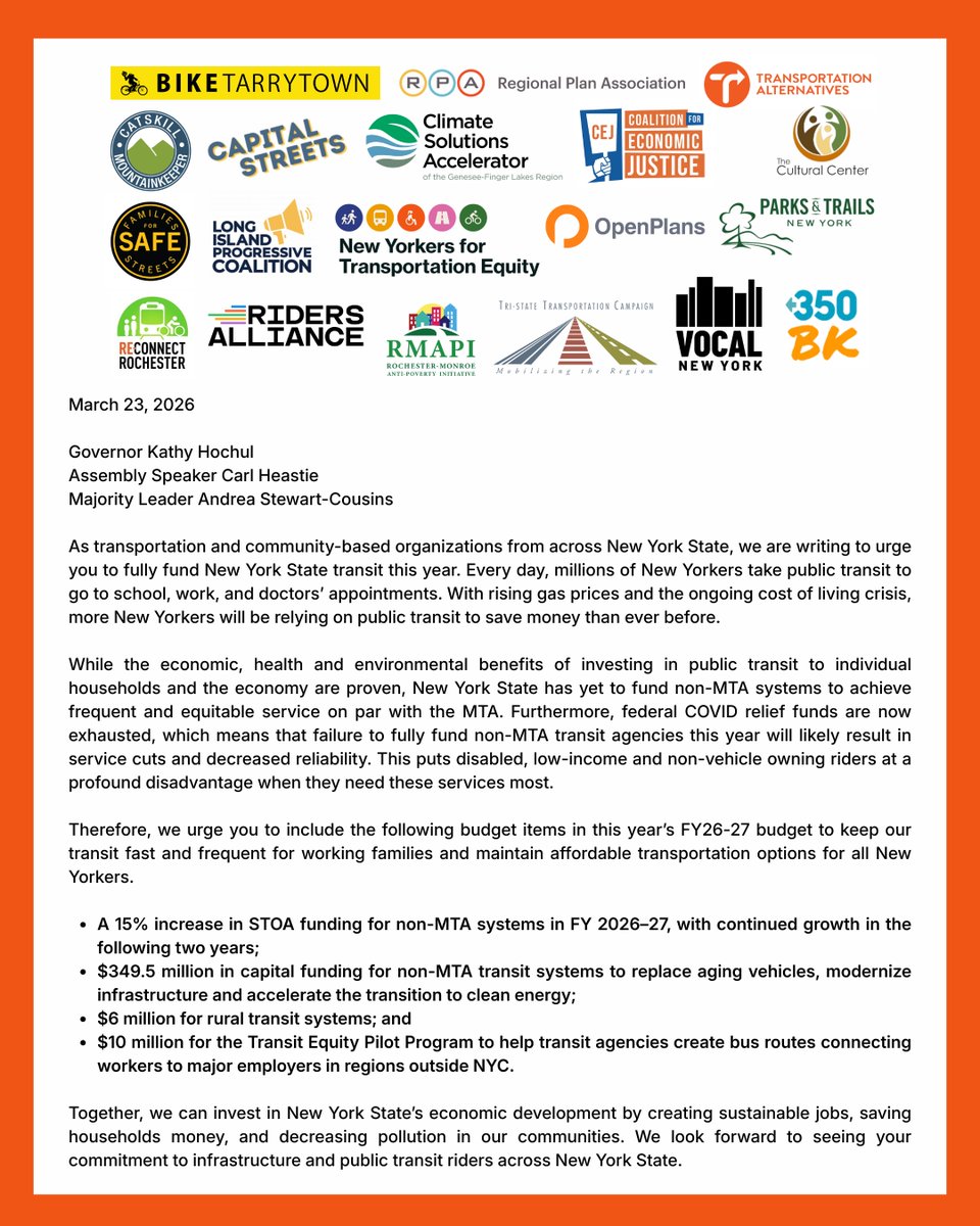 New Yorkers for Transportation Equity tweet media