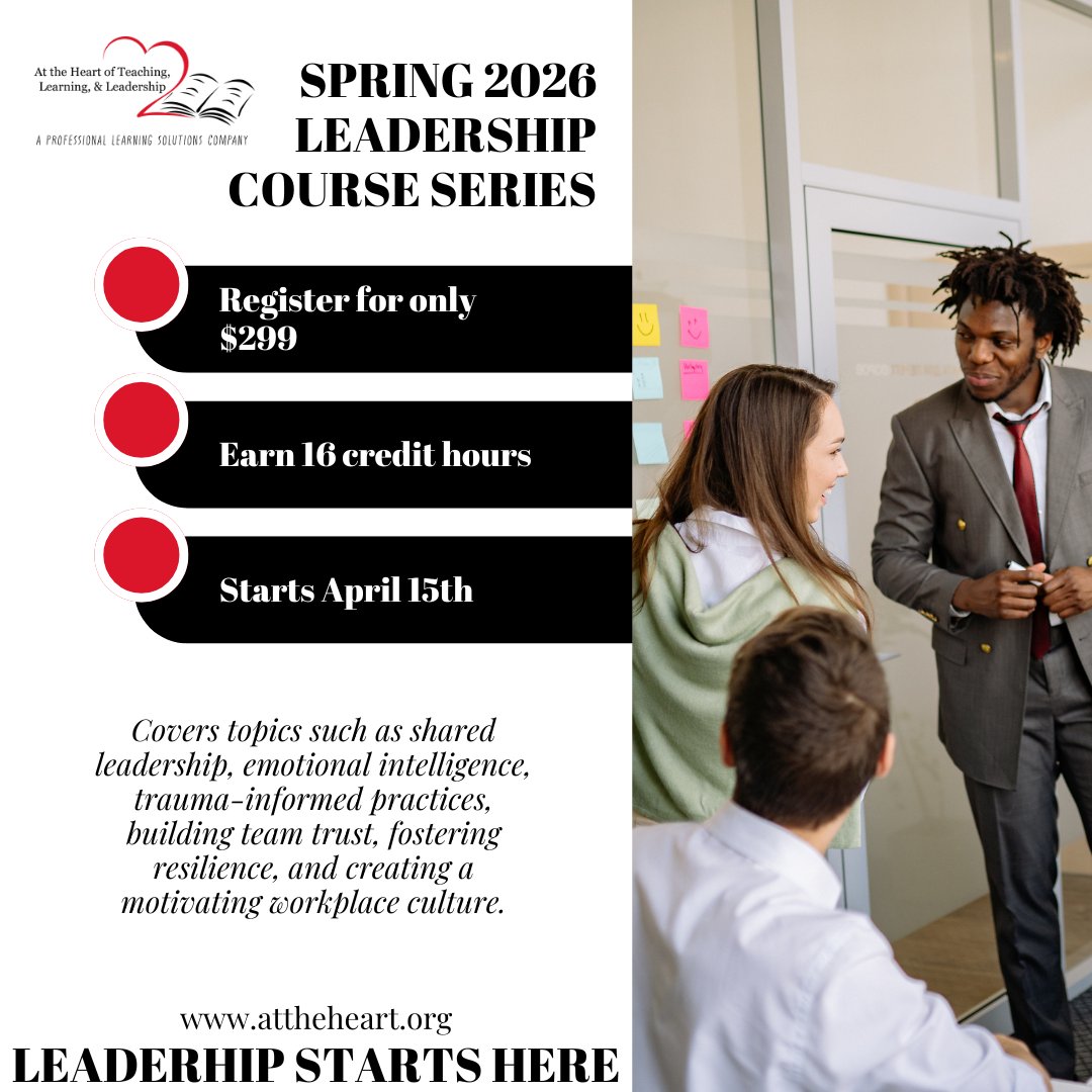 At The Heart of Teaching, Learning, & Leadership tweet media