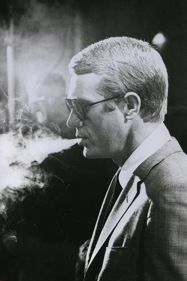 did steve mcqueen smoke cigarettes Remembering Steve McQueen (1930 ‑ 1980) on his birthday!