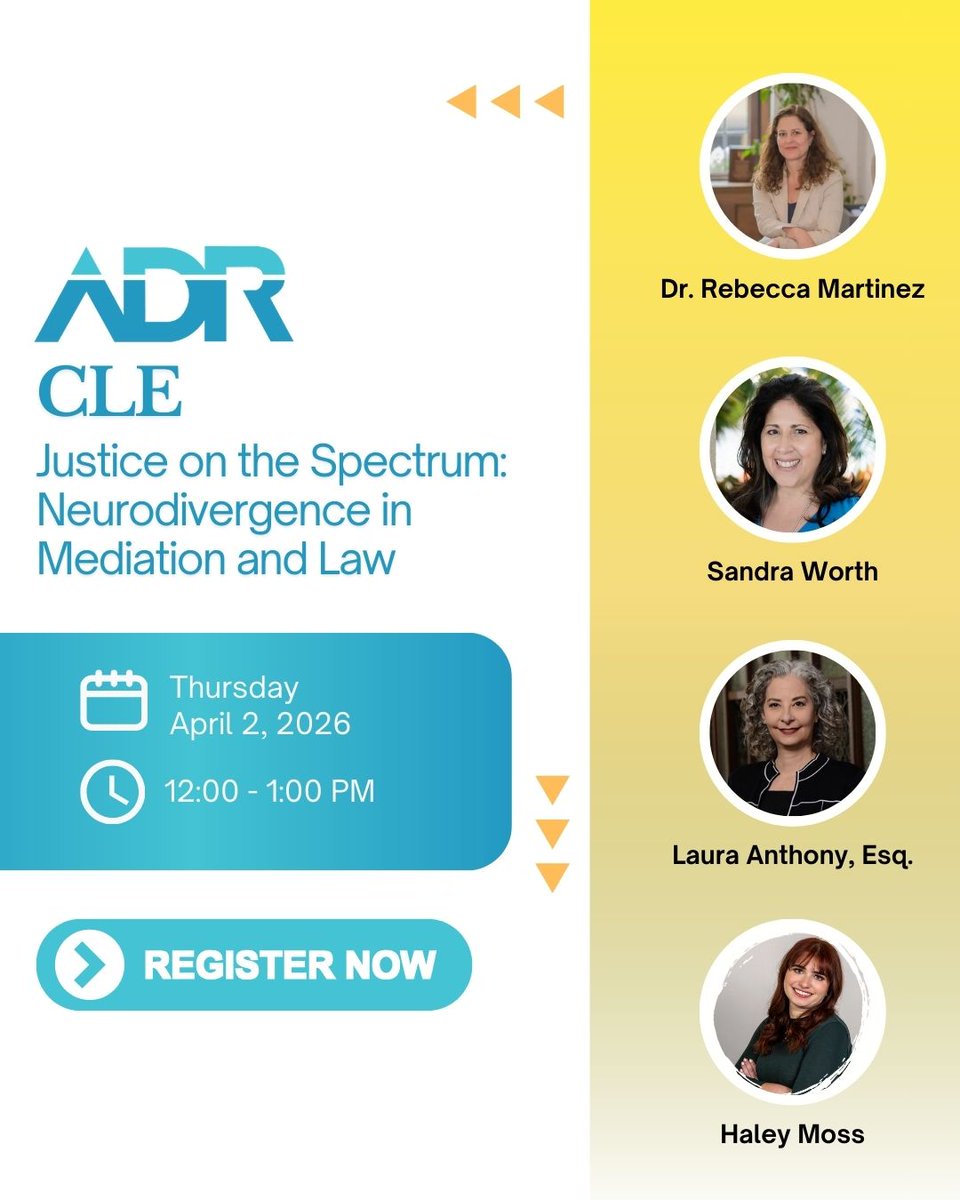 Alternative Dispute Resolution Section tweet media