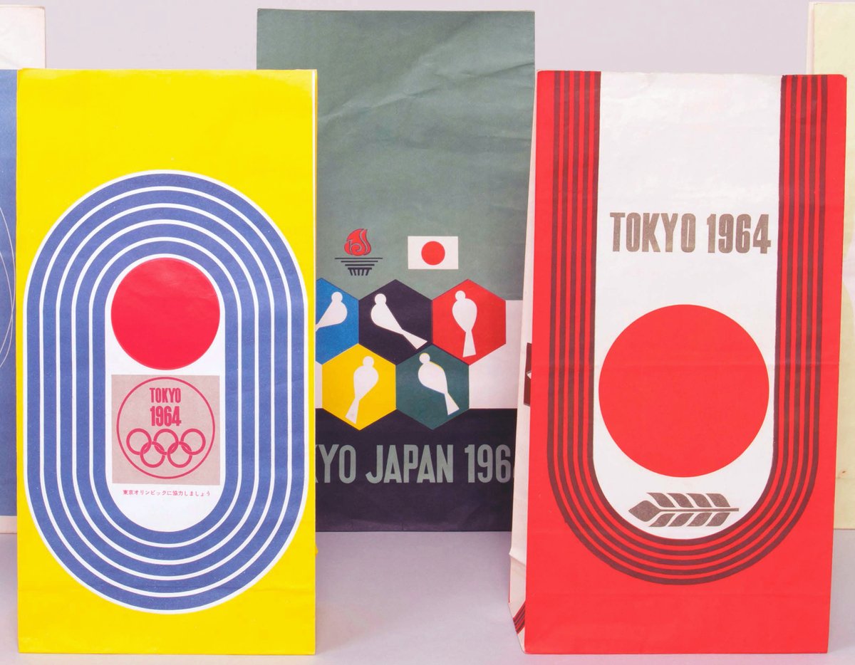 シモジマ資料館／ 1964年東京オリンピックのロゴが 入ったファンシー 