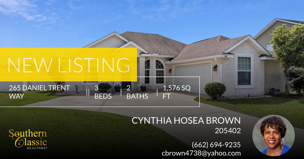 cbrown4738's tweet photo. 📍 New Listing 📍 Take a look at this fantastic new property that just hit the market located at 265 Daniel Trent Way in Kingsland. Reach out here or at (662) 694-9235 for more information https://t.co/yhOauFOgeS https://t.co/kLbdTXiqkG