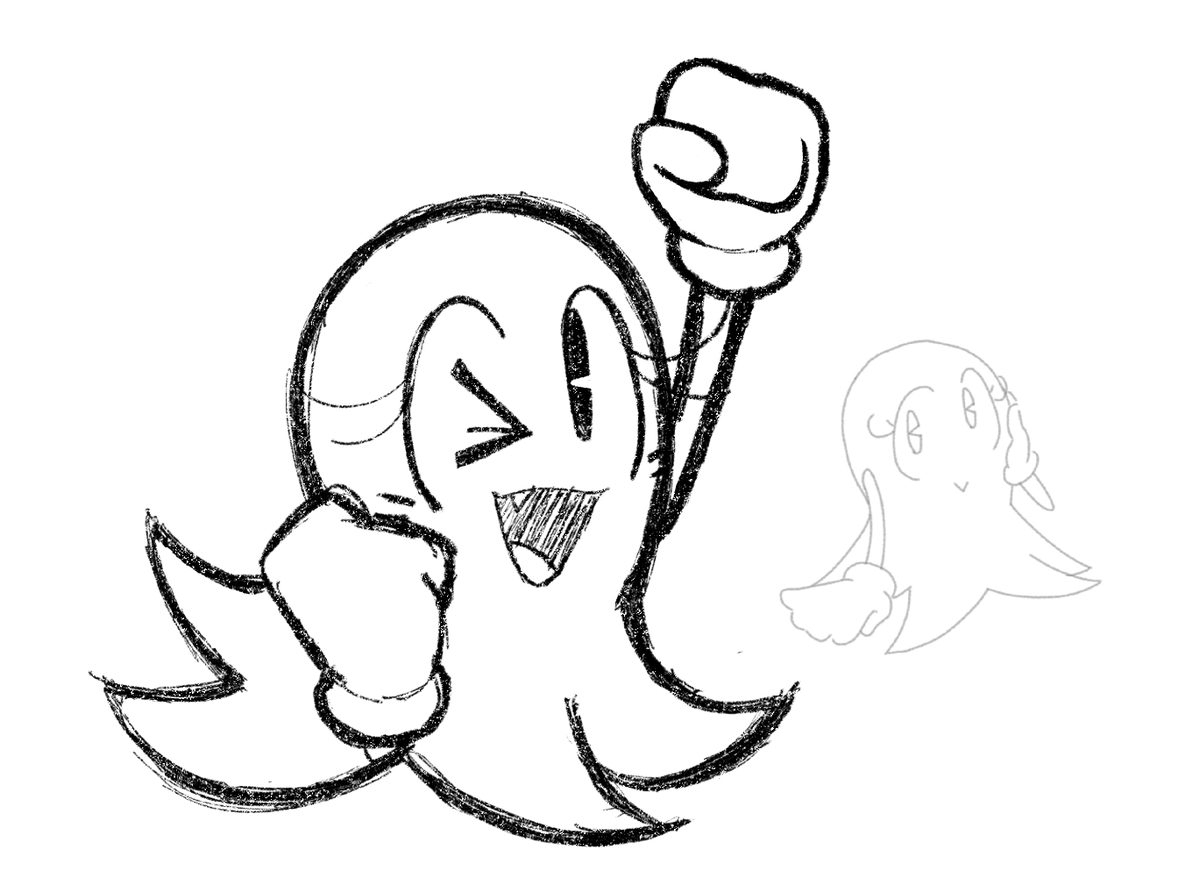 Toastinator24's tweet image. Art trade me and a friend did in discord #PacMan