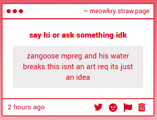 xangoosemeowkry's tweet image. hot take but im not an mpreg guy #yep #isaidit #dealwithit