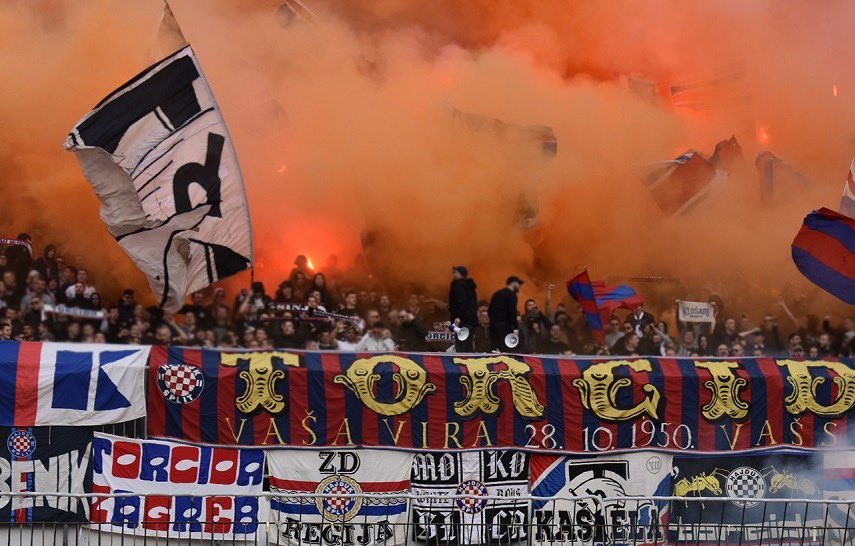ultras1899_'s tweet image. Hajduk Split : après près de 35 ans d'existence, le #TorcidaZagreb ne sera plus présente aux matchs du #hajduksplit jusqu'à la fin de la saison. Une décision concernant son maintien en tant que sous-groupe de la #TorcidaSplit sera prise après la saison actuelle.