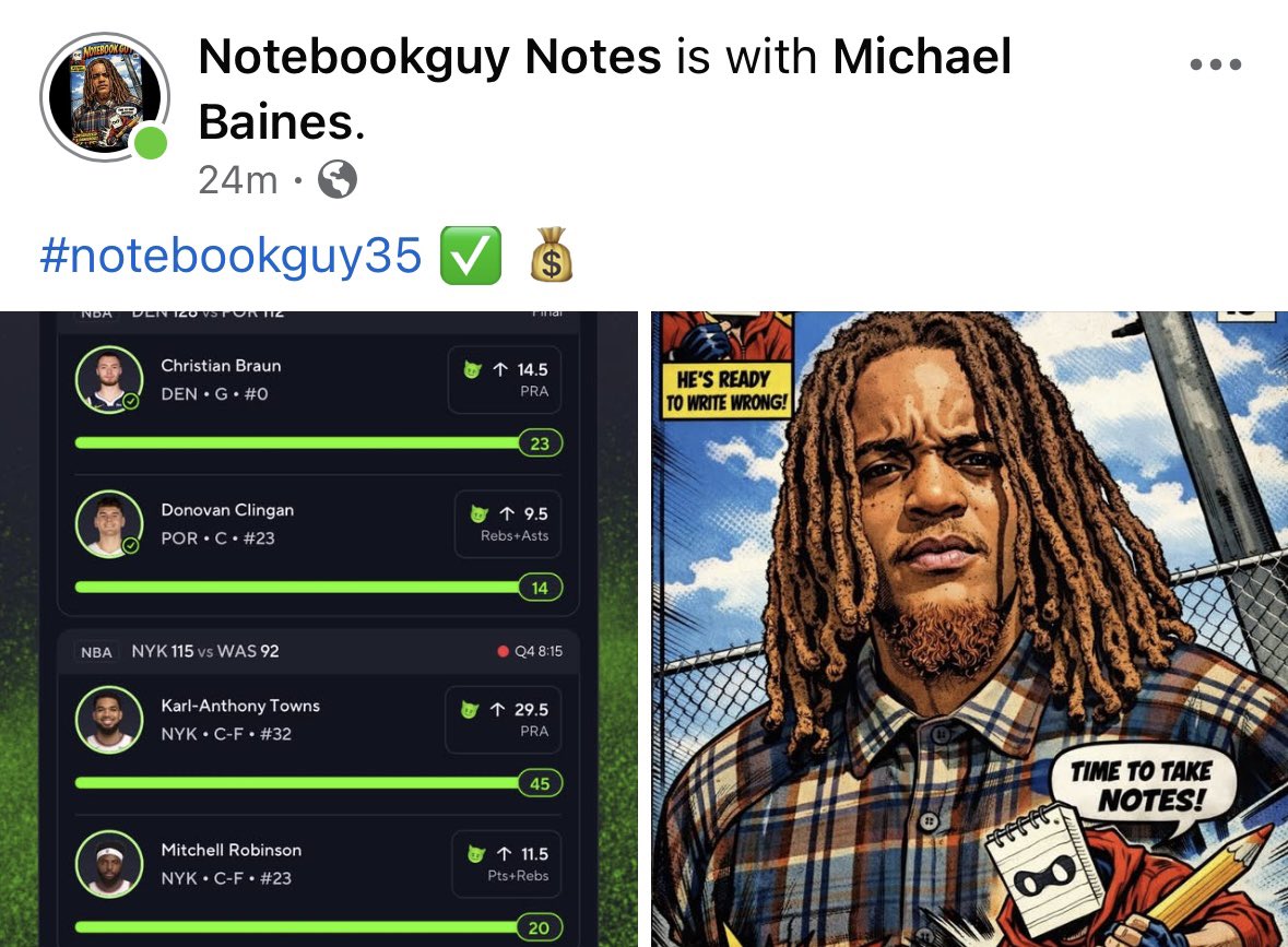 Michael baines tweet media