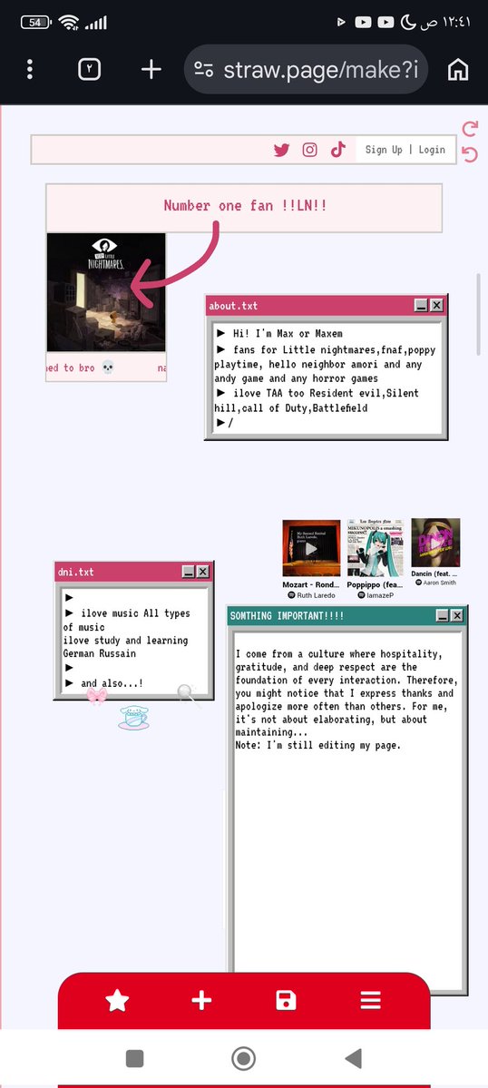 Max. Little nightmares tweet media