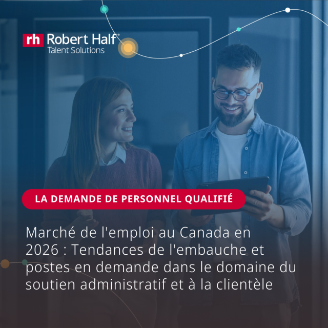 La concurrence pour les meilleurs talents persiste en 2026. Découvrez les dernières tendances dans le domaine du soutien administratif et à la clientèle pour les employeurs et les employés canadiens.#tendances #RobertHalf bit.ly/4t64EgR