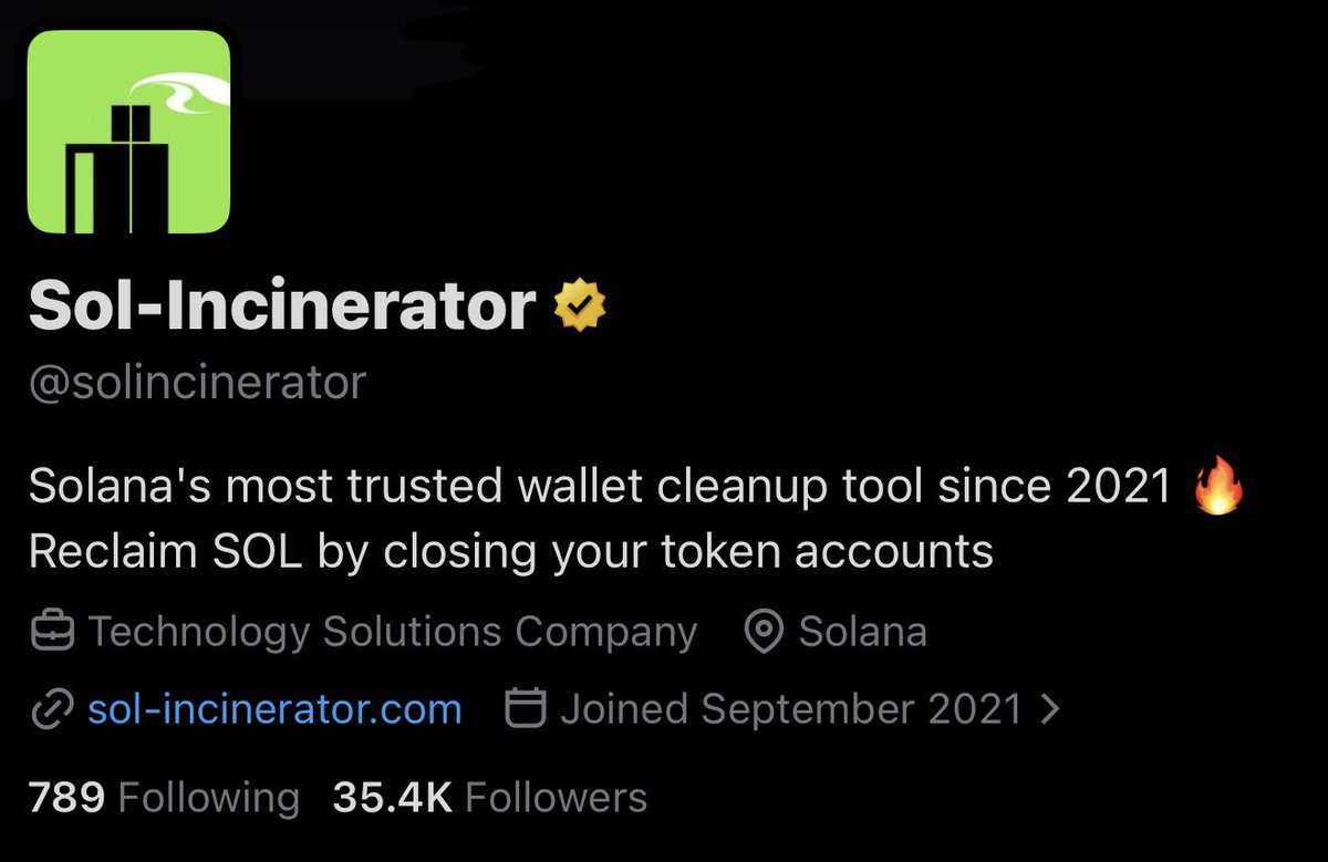 Sol-Incinerator tweet media