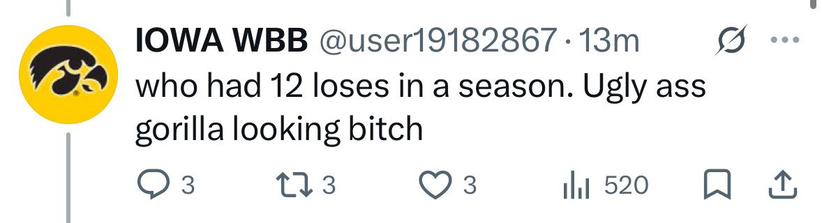 Cotie for Cheryl Miller Award😤 tweet media