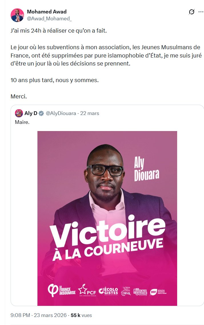 Fdesouche.com est une revue de presse tweet media