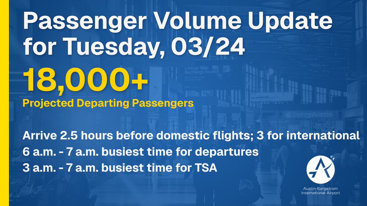 Austin-Bergstrom International Airport tweet media