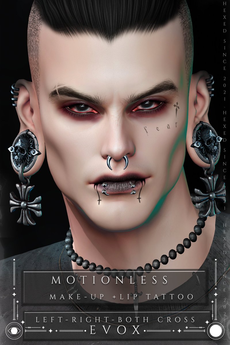 DaeHexem's tweet photo. Hexed – Motionless make-up + Lip Tattoo

TIRED SMOKE EYESBAG
DARK / LIGHT

LIPS TINT
100% / 75% / 50%

CROSS TATTOO LIP
LEFT / RIGHT / BOTH

BOM ONLY EVOX

UNISEX

TRY DEMO FIRST

Exclusive @ Sabbath Event 

TAXI : https://t.co/Kanwf7EQdY https://t.co/aBymzoFEUp