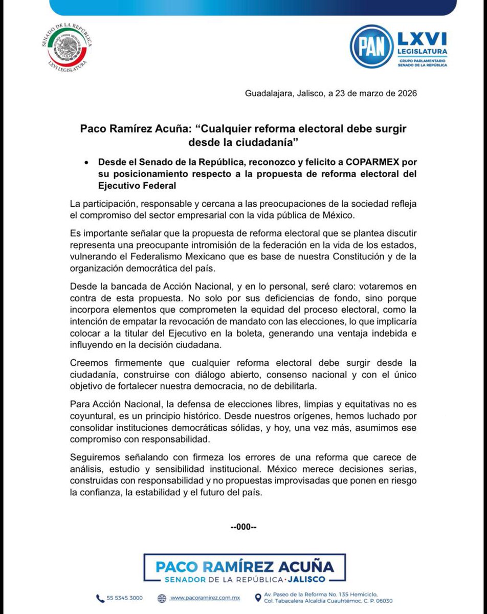 Francisco Ramírez Acuña tweet media