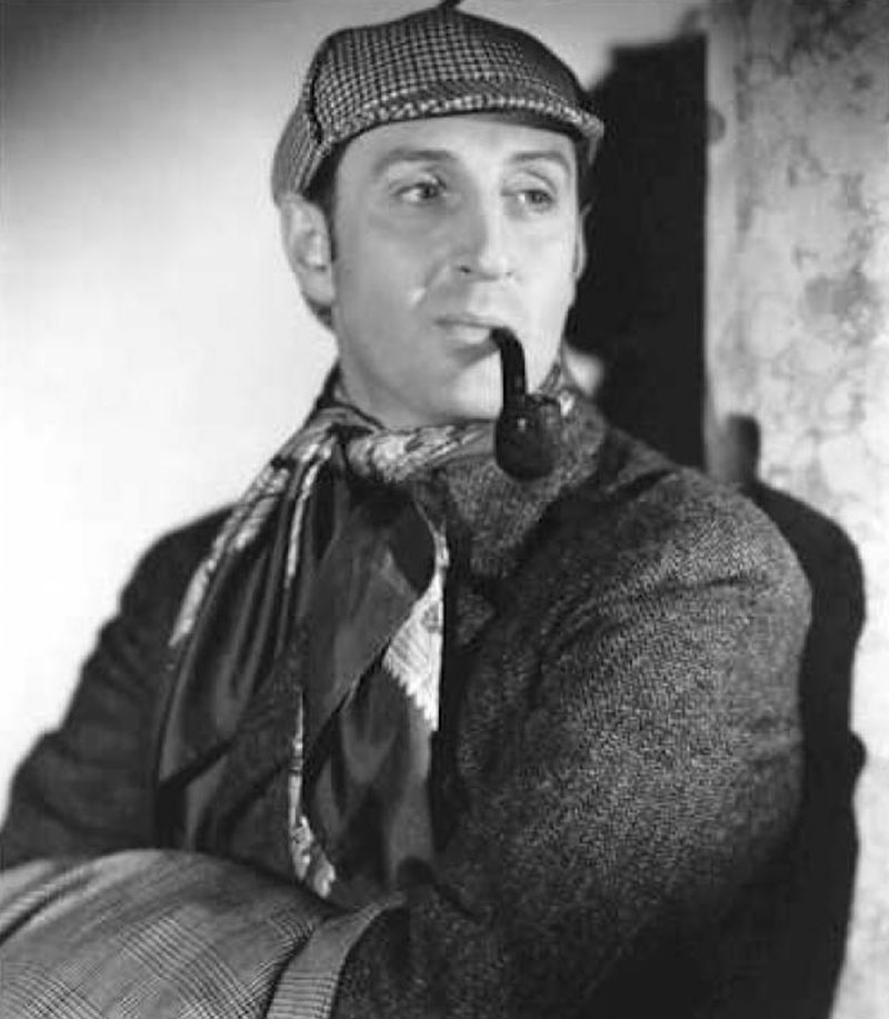 Uno de los mejores Sherlock Holmes de la historia, el de Basil Rathbone en sus 14 películas como el legendario detective. La primera, en 1939, "El perro de los Baskerville" #TalDíaComoHoy #ElActor