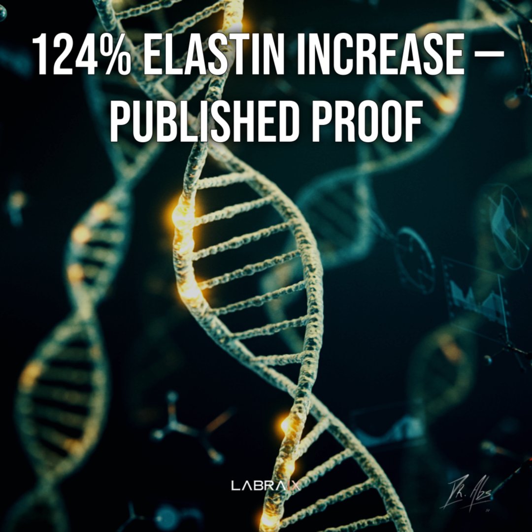LabraixOfficial's tweet image. 27 patents. 30 years of R&amp;amp;D. A published 124% increase in elastin gene expression. This isn't marketing — it's peer-reviewed data. Watch the full breakdown: youtube.com/watch?v=OVN6sS…

#Elastin #ClinicalProof #AntiAgeing