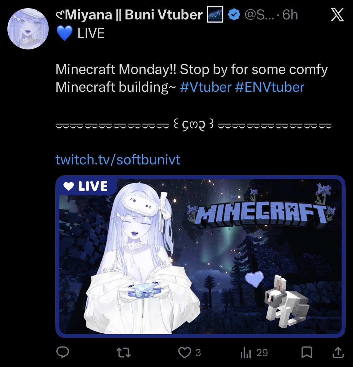 𑣲Miyana || Buni Vtuber 🌌 tweet media