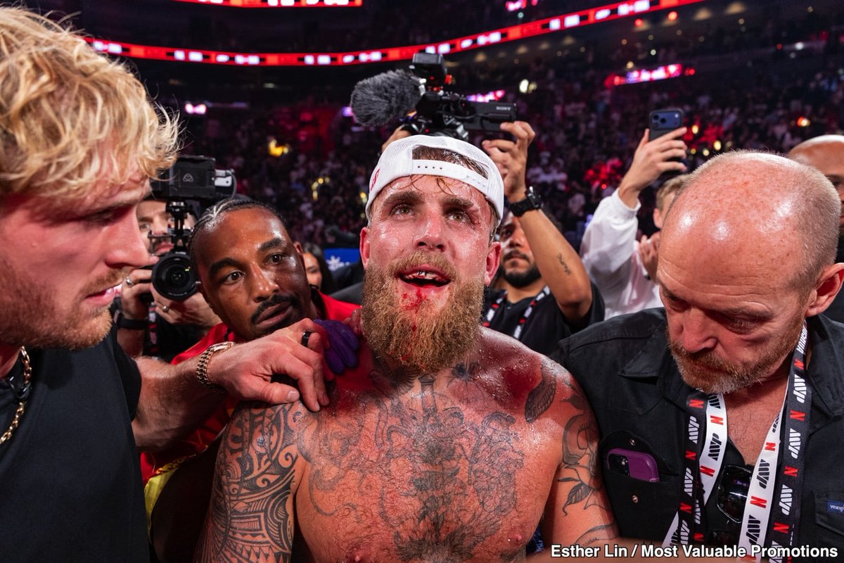 eastsideboxing's tweet image. #JakePaul targets #FrancisNgannou and questions if he’ll accept dlvr.it/TRfpsT