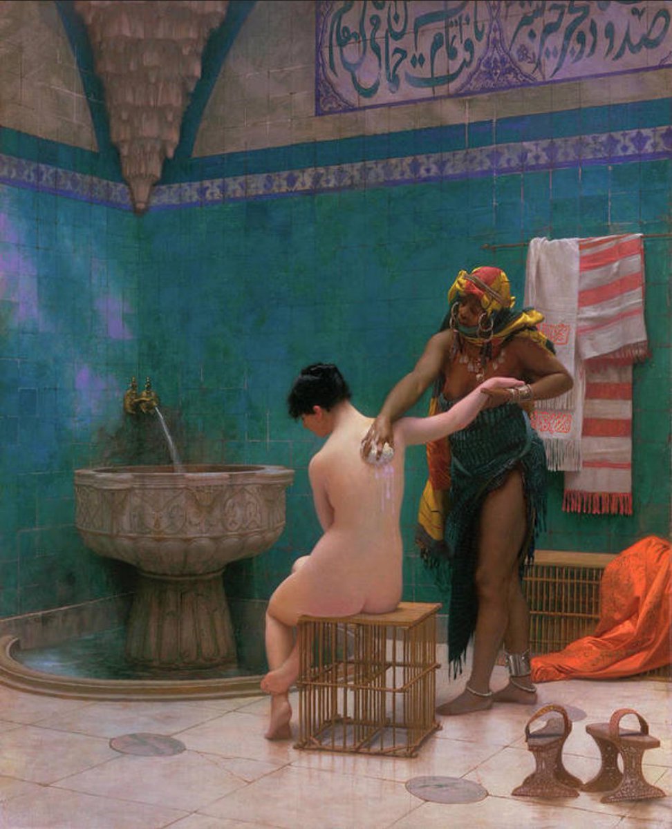 EternalMus38113's tweet photo. the Bath - Jean-Léon Gérôme - 1885 - #ClassicalArt #Art https://t.co/vK2Bmt3PYZ