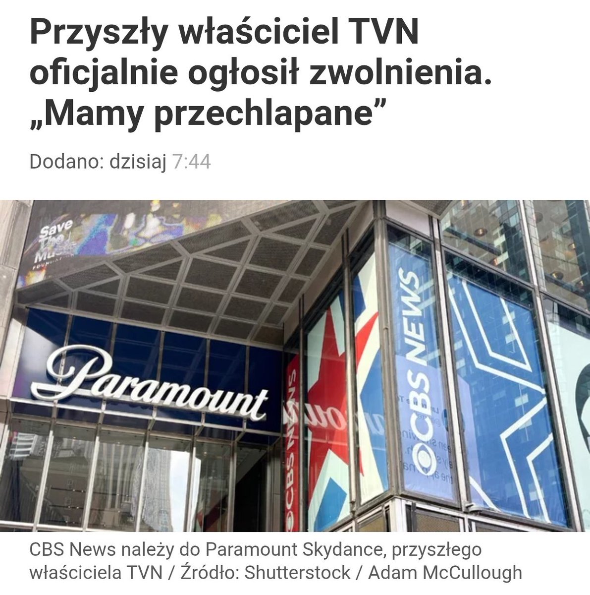 Tusk Vision Network tweet media