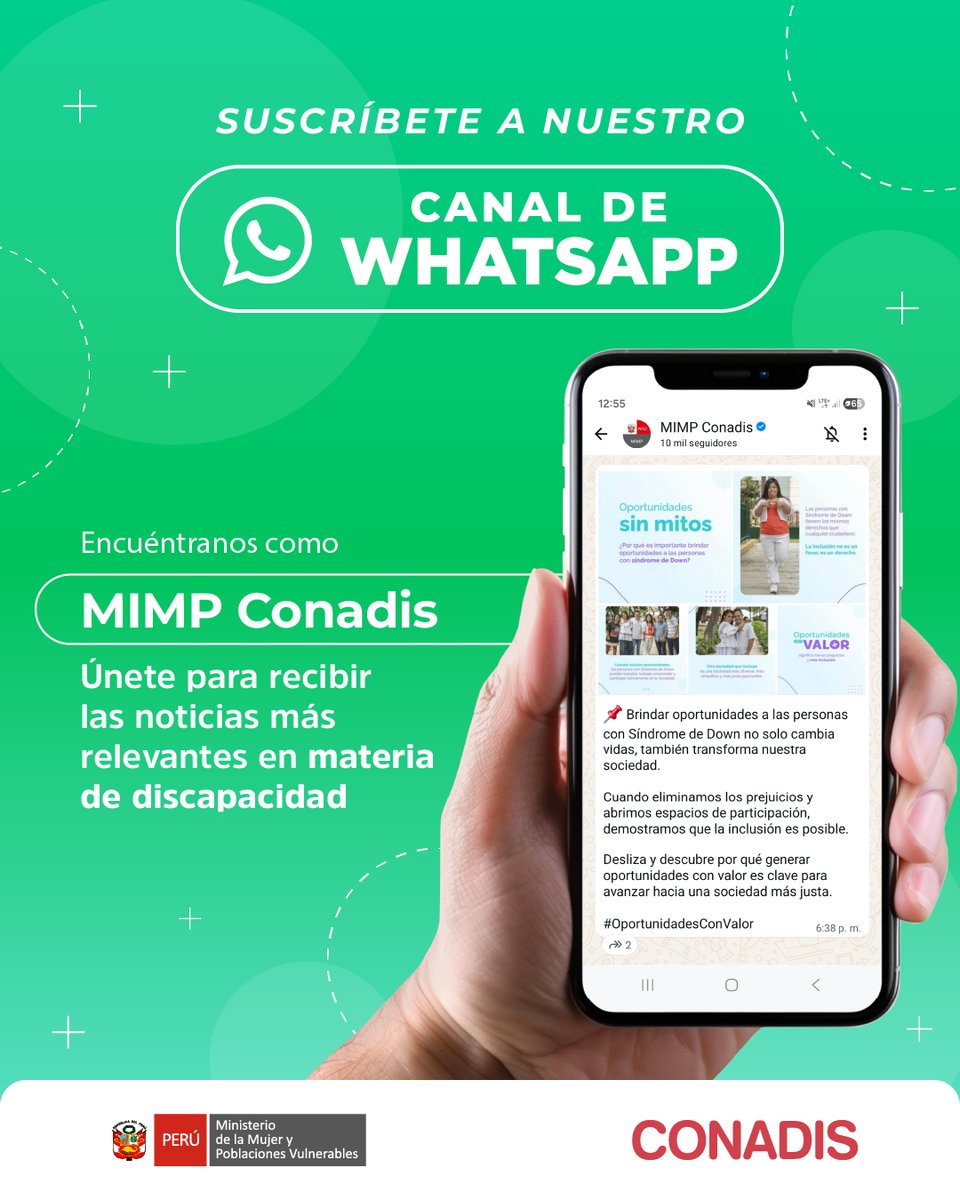 MIMP Conadis tweet media