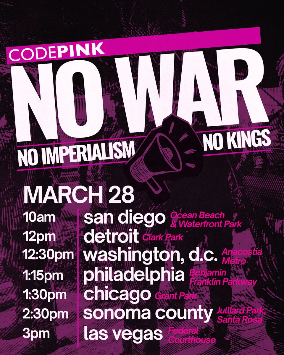 CODEPINK tweet media
