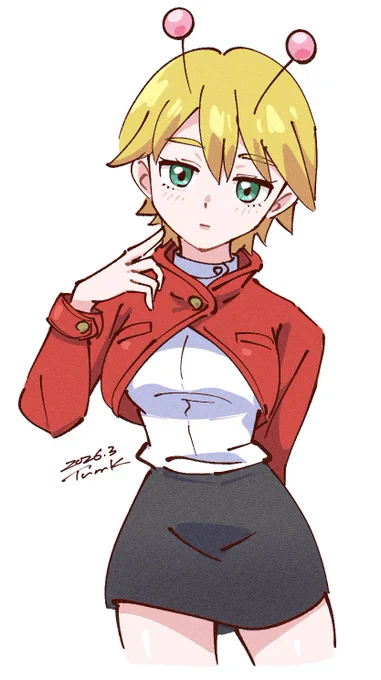 新しい服 4 #ありえんガール #創作 #oc
