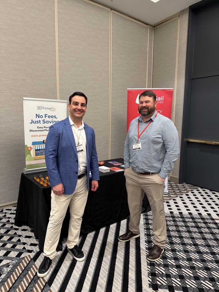PrimeRx_io's tweet photo. PrimeRx wrapped up at NCPA’s Owners Workshop this past weekend in Charlotte!

We had a great time connecting with pharmacy owners and are excited to keep helping independent pharmacy owners find solutions for their pharmacies and patients 💊
#NCPA #PrimeRx #IndependentPharmacies https://t.co/e8ip2RQpzG
