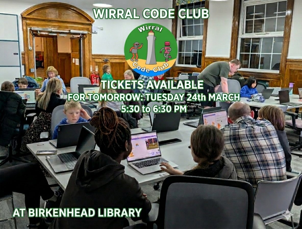Wirral Code Club tweet media