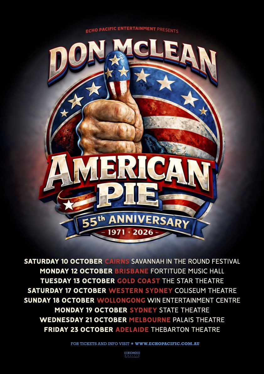 Don McLean tweet media