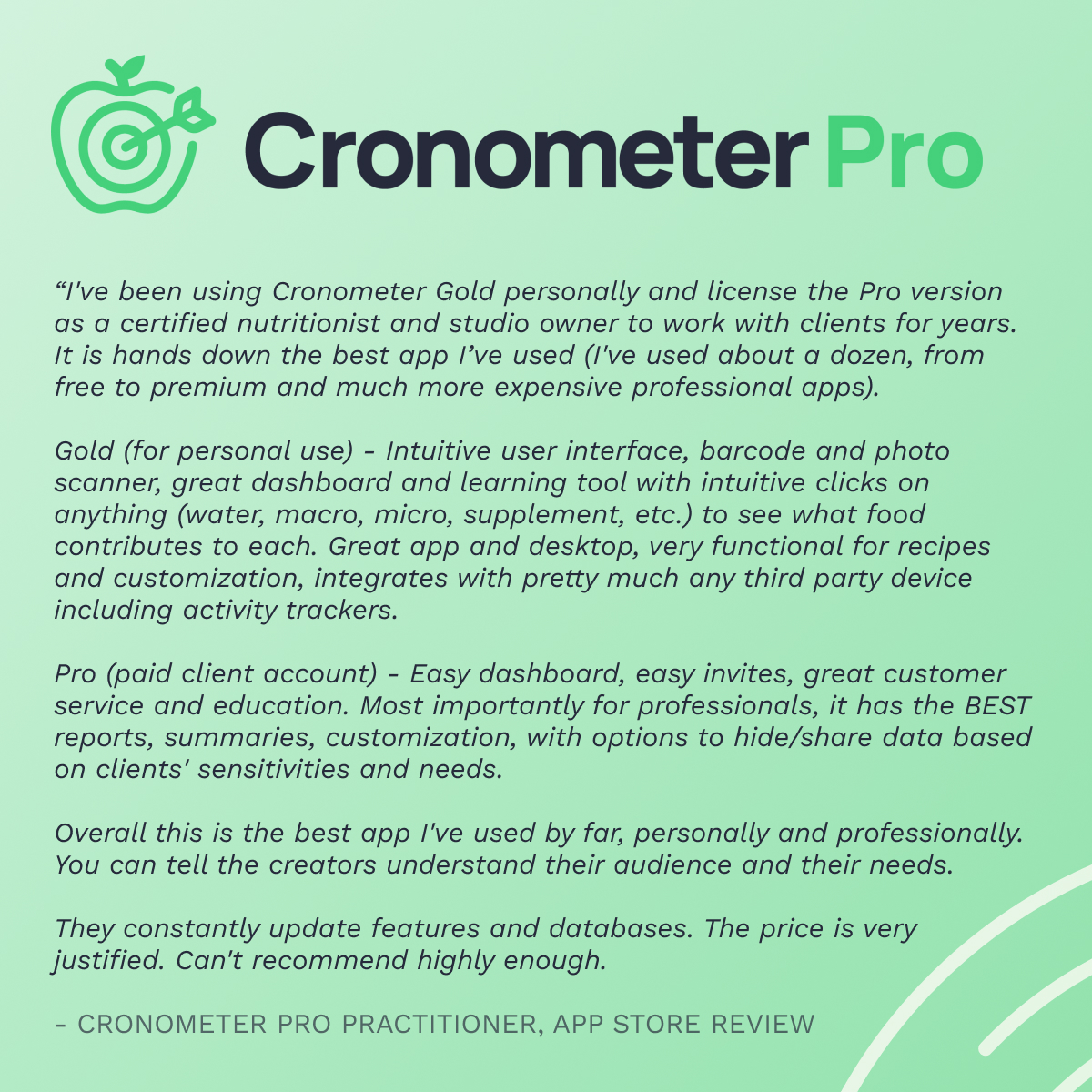 cronometerpro tweet picture