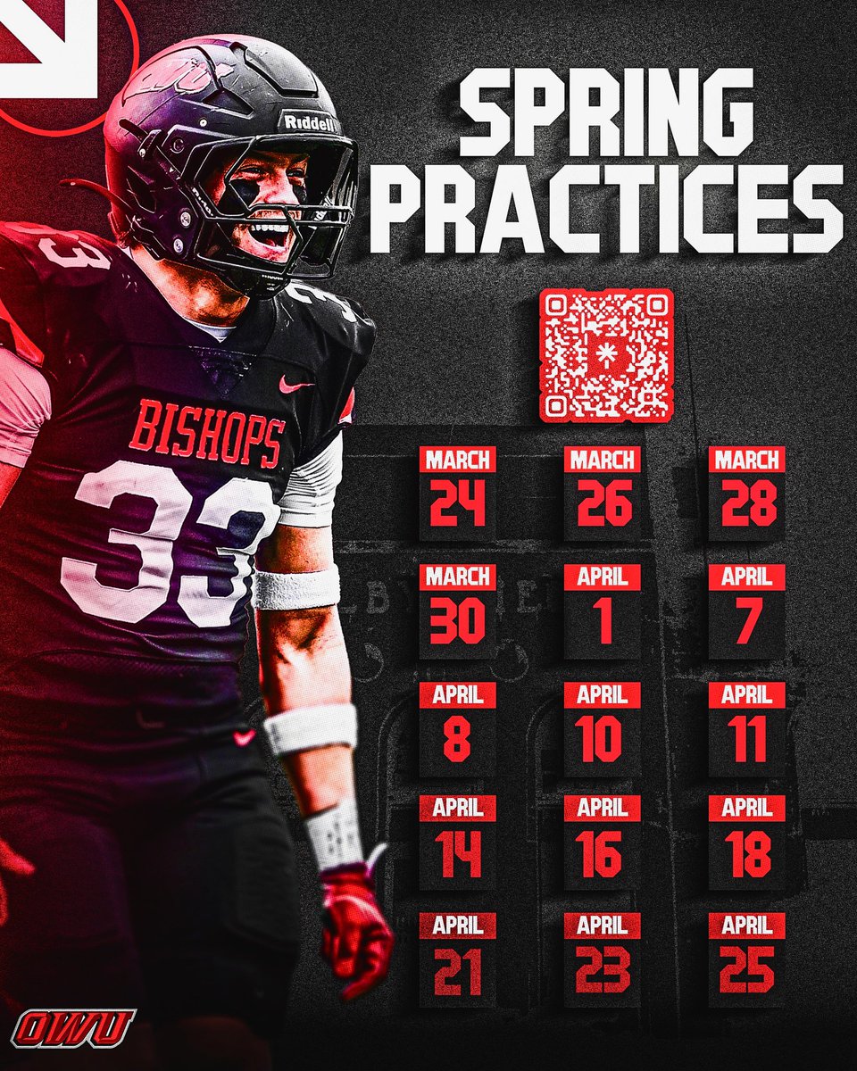 Ohio Wesleyan Football tweet media