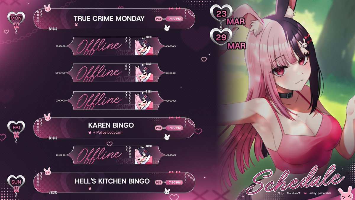 Marshie🩷🖤 tweet media