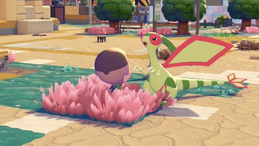 bro I JUST got to Sparkling Skylands 

how is FLYGON my first wild Pokemon here