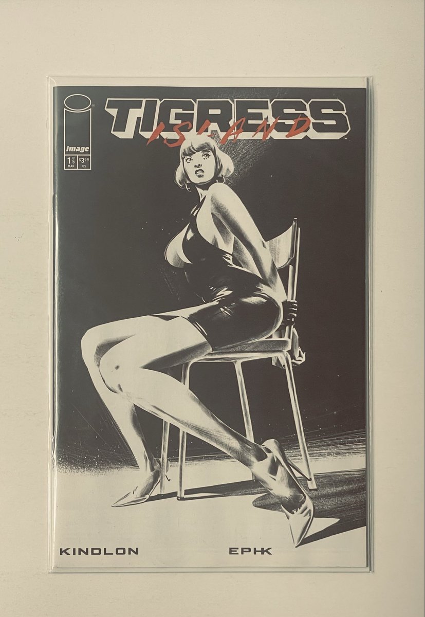 Tigress Island #1
Cover D
Kaladen Black &amp; White Variant