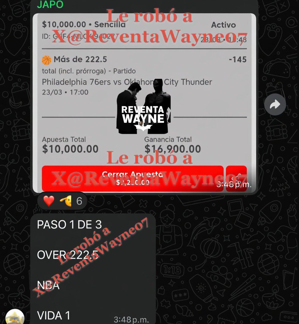 Reventa Wayne | Picks & Tipsters Premium tweet media