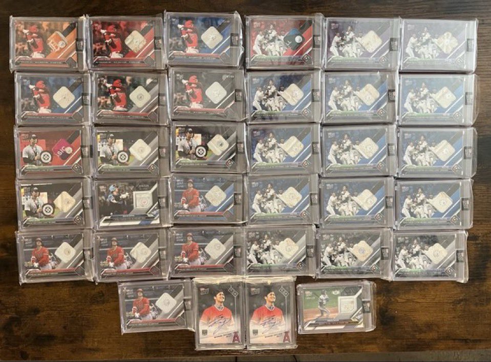 To be fair none of these relics are rookies but I just like to tweet