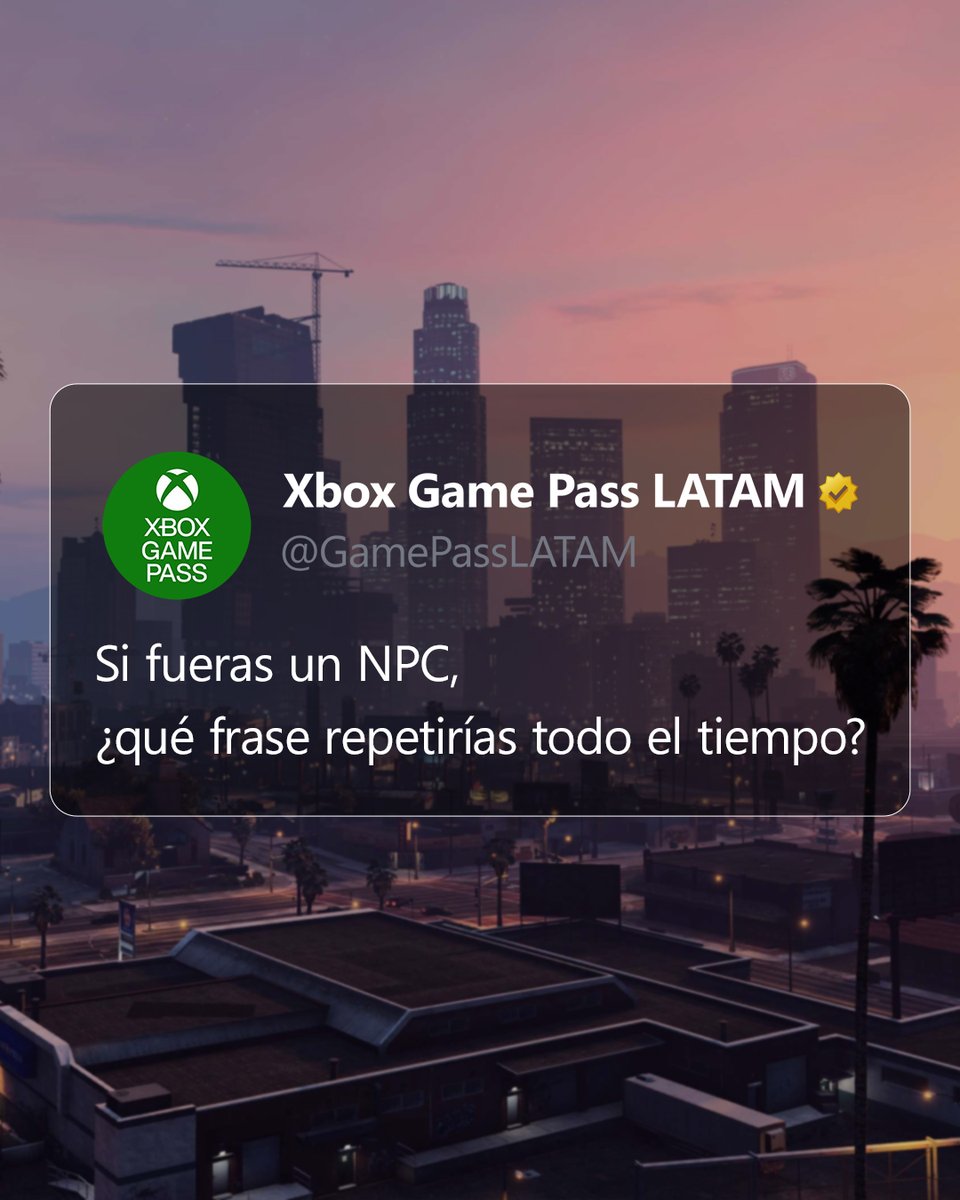 Xbox Game Pass LATAM tweet media