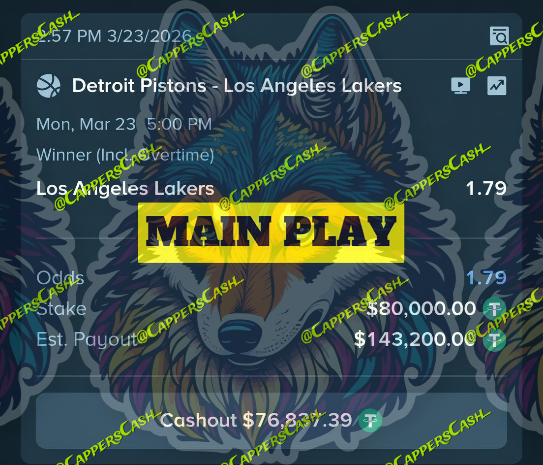 Cappers Cash ☄️ tweet media