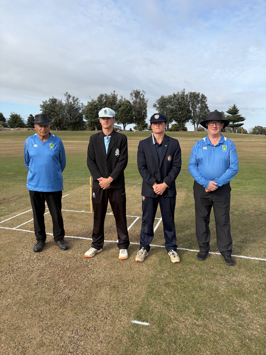 CDCricket's tweet photo. Whanganui Collegiate is batting first https://t.co/sDDHNez0Rv
