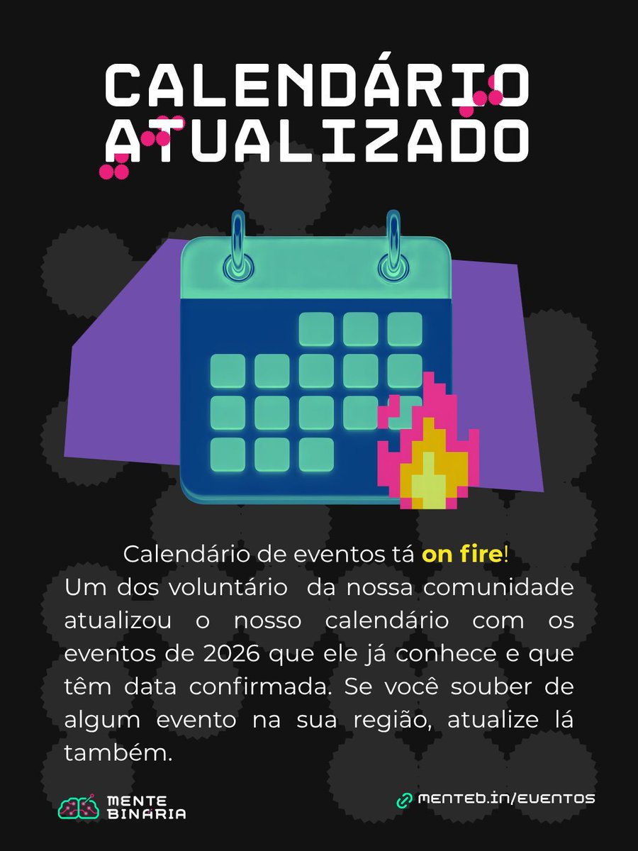 Mente Binária (ONG) tweet media