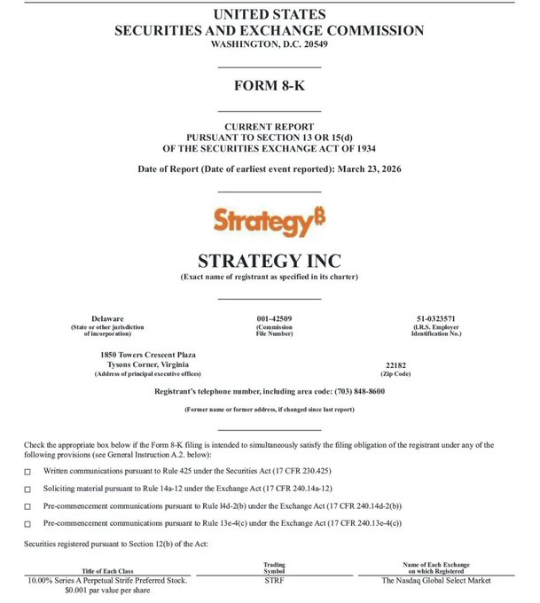 🔥 스트래티지, 420억 달러 비트코인 매수 계획 발표!

420억 달러로 현재 BTC 가격 기준 약 59.2만 BTC를 추가 매수할 수 있는 규모입니다!

✅ 현재 보유량: 762,099 BTC
✅ 추가 매수시: 1,354,099 BTC

420억 달러로 매수 시 비트코인 공급량의 5%가 넘는 비트코인을 보유하게 됩니다.