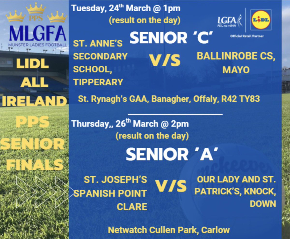 Munster LGFA tweet media