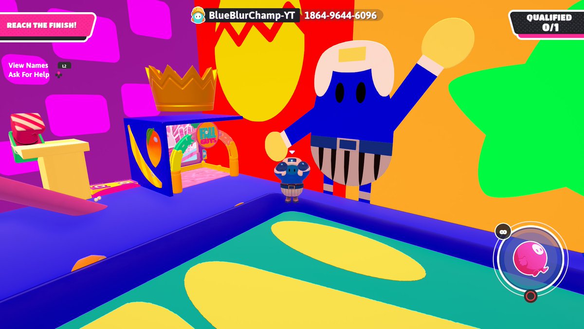 Just updated this birthday/party map
Also cool statue #FallGuys