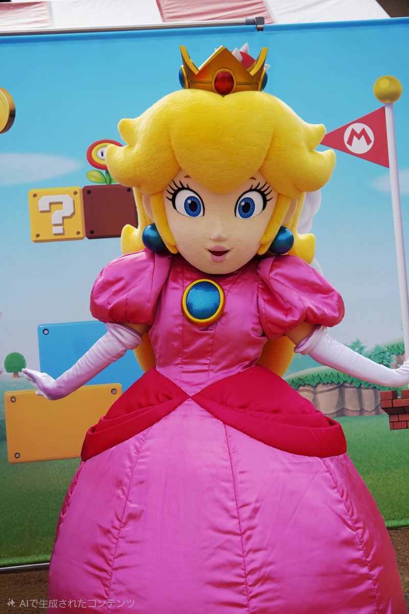 ピーチ姫 ピーチ姫…麗しい👗 #ピーチ姫 #PrincessPeach #スーパーマリオ #SuperMario