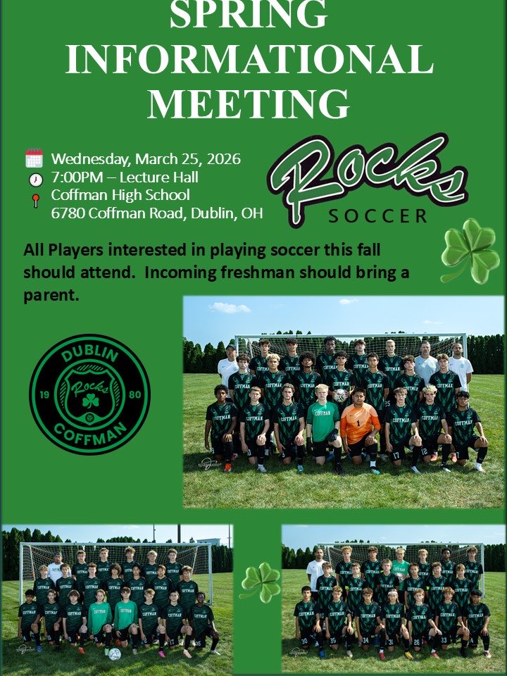 Coffman Boy’s Soccer tweet media