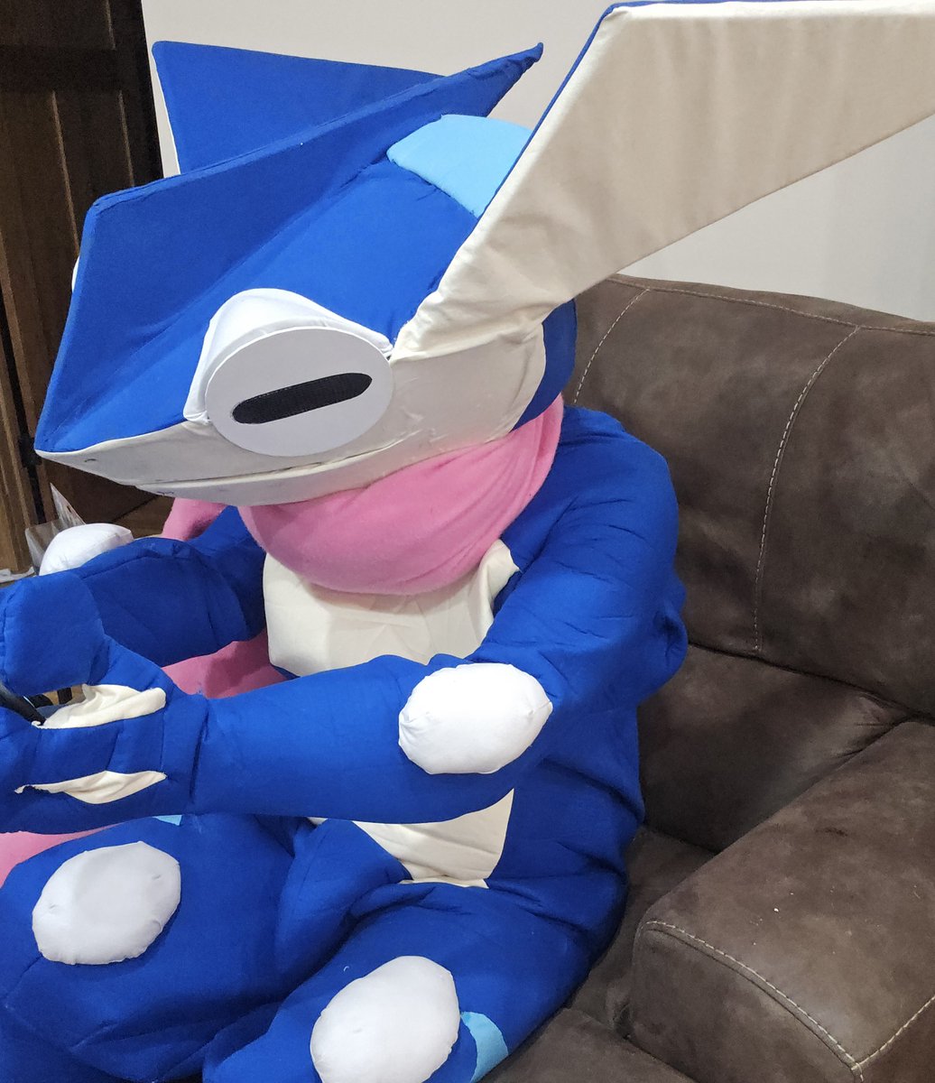 Aredy_Redler's tweet photo. It took me a while to discover a Greninja IRL. At the very least he can use his influence to help me discover a Greninja in Pokopia.

(Found a Froakie shortly after this pic at least). https://t.co/VZqQge88dJ