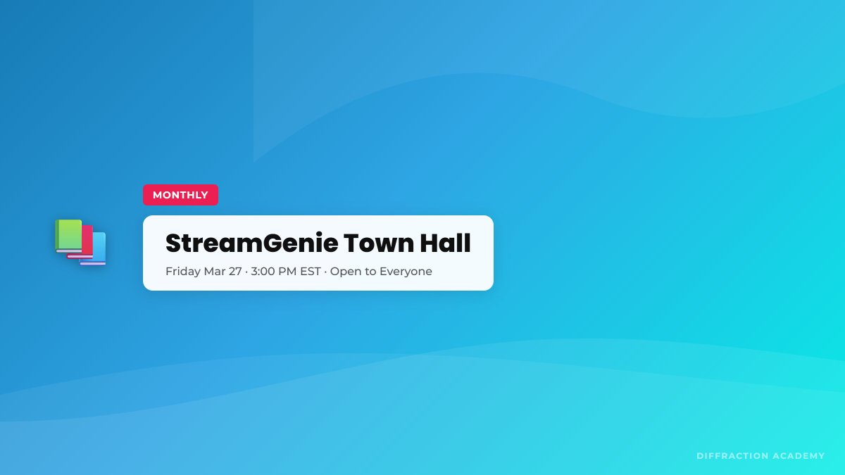 StreamGenie tweet media